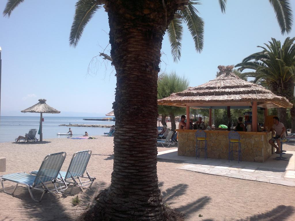 Three Stars Beach Hotel Moraitika Bagian luar foto